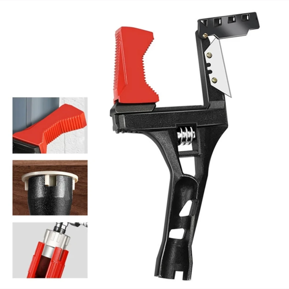 Adjustable Wrench - 24 in 1 Large Opening Bathroom Flume Spanner for Sink Pipe - Image 4