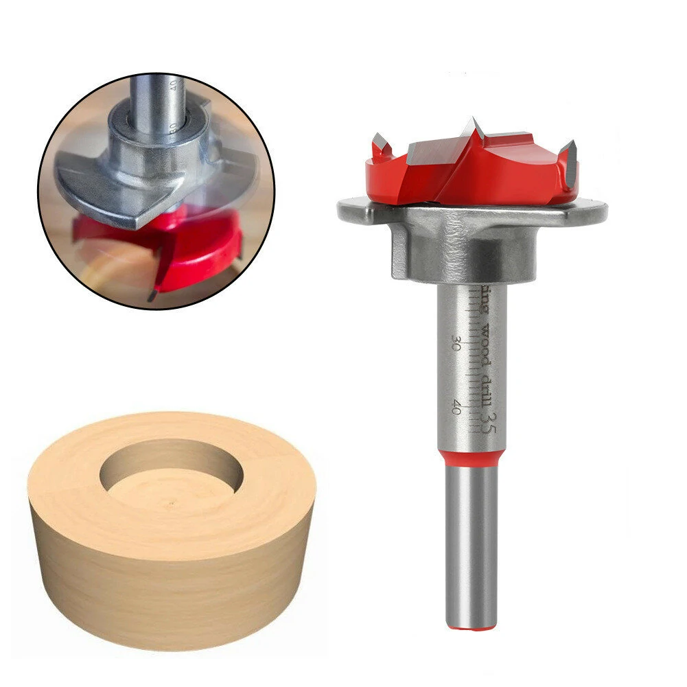 35mm Hinge Hole Drilling Guide | Cabinet Door Hinge Installation Jig Tool - Image 2