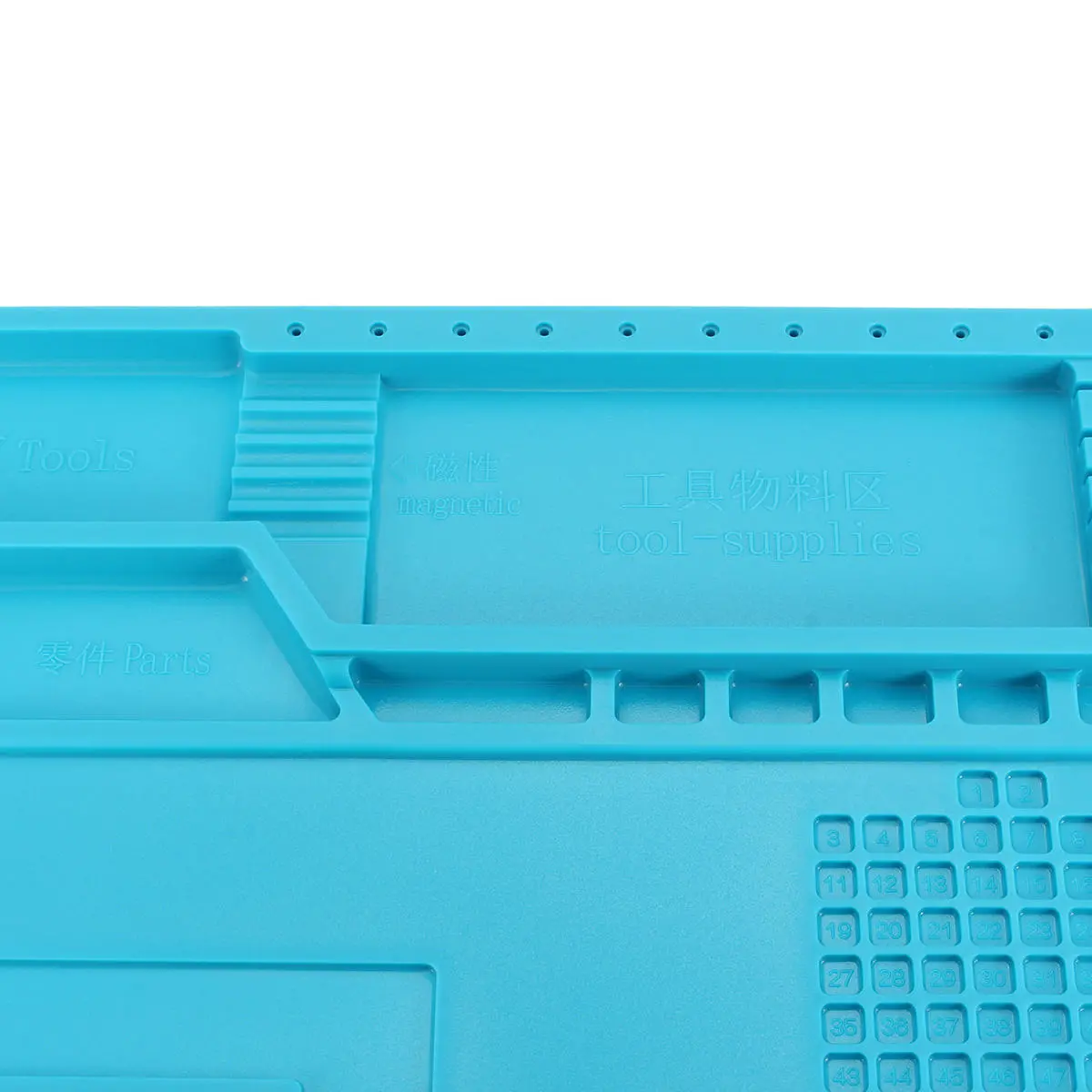 Magnetic Heat Insulation Silicone Pad | Soldering Station Repair Mat Desk Platform - Image 5