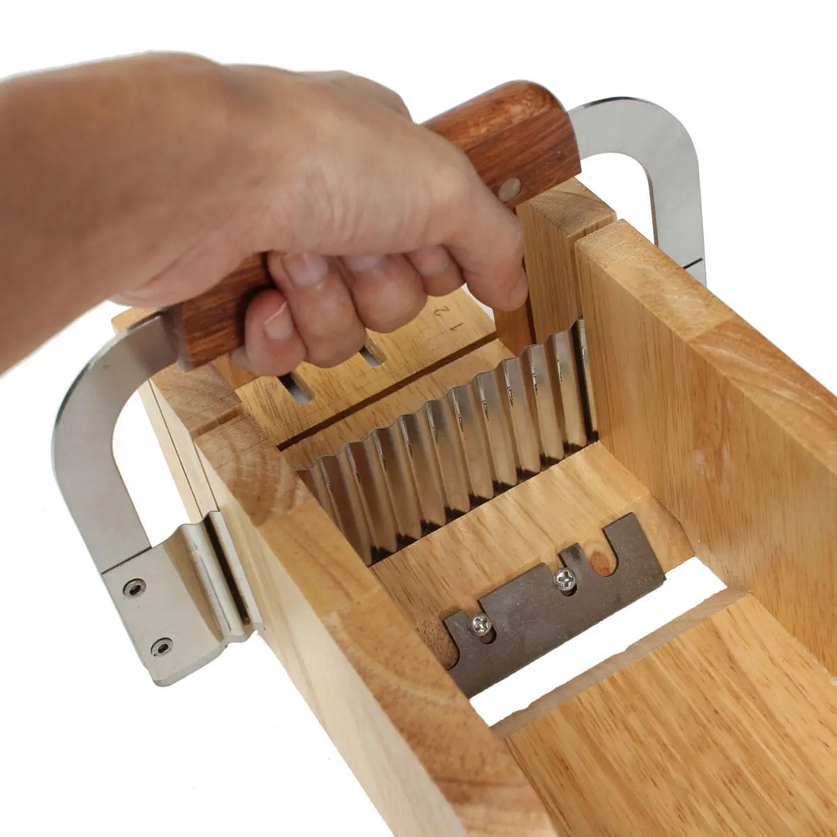 Adjustable Soap Loaf Cutter - Wood Mold & Beveler Planer for Soap Making - Image 5