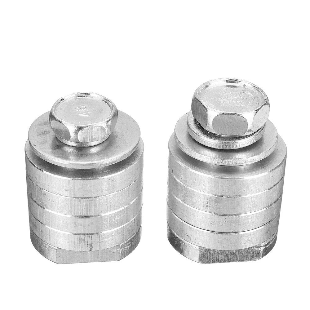 Angle Grinder to Grooving Machine Adapter Kit - 100/150 Type Lock Nuts & Flange Set - Image 3