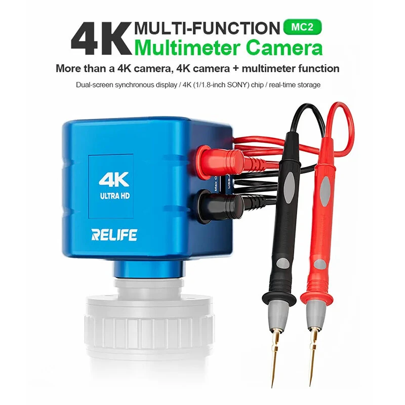 RELiFE MC2 4K Microscope Camera - IMX385 Sensor | Type-C & HDMI Output - Image 3