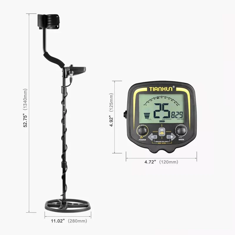 TIANXUN TX-850 Professional Metal Detector | 2.5m Depth Waterproof | Treasure Hunter Pinpointer - Image 5