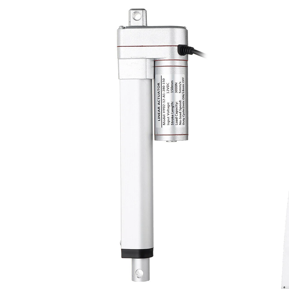 3000N Linear Actuator 12V DC | 30-300mm Stroke Electric Window Opener & Tubular Motor - Image 3