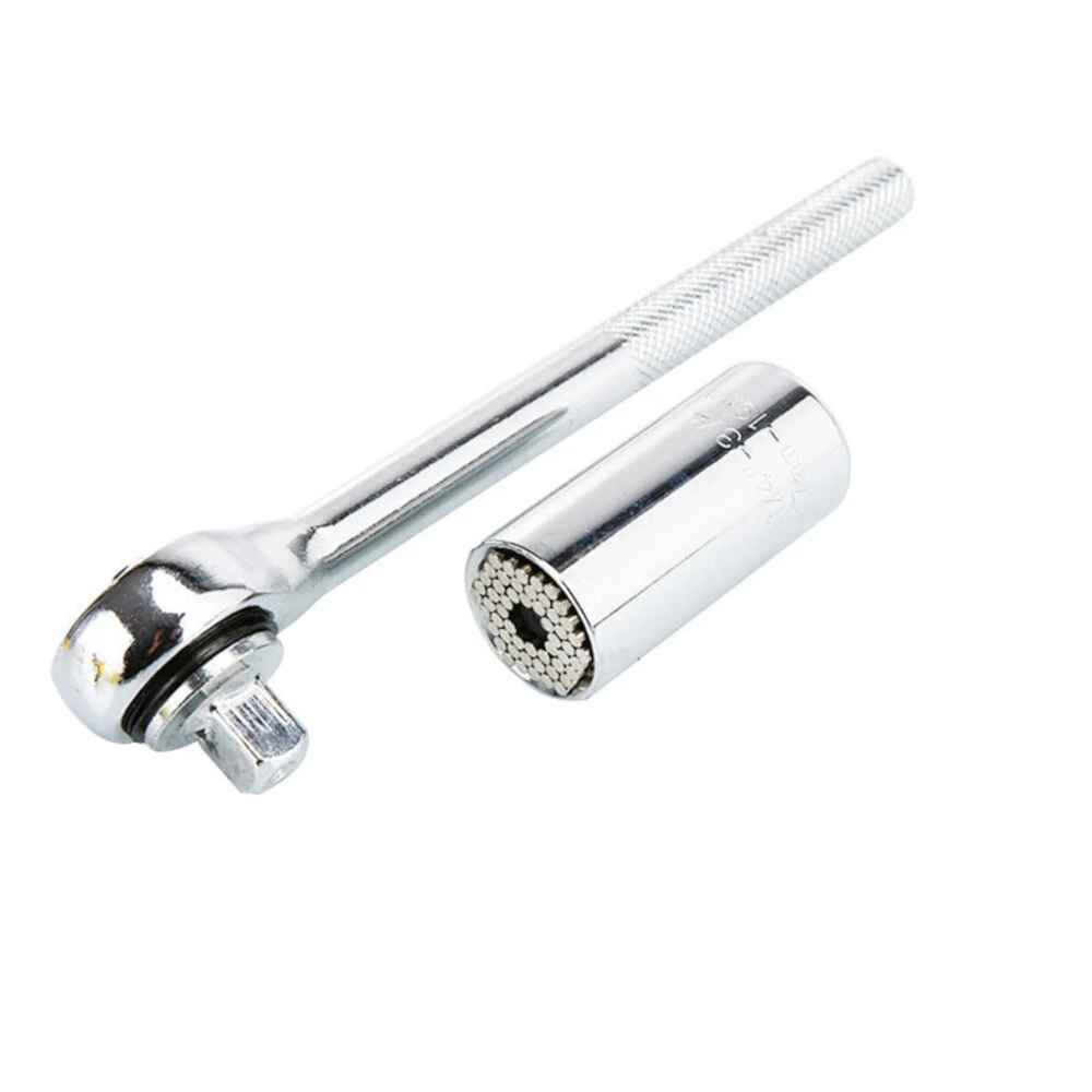 Multi-function Magic Hand Tool Set | Socket Sleeve Ratchet Wrench & Drill Adapter - Image 3
