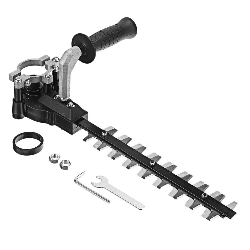 Drillpro Hedge Trimmer Attachment for 100 115 125 Angle Grinder | Adaptor Cutter - Image 2