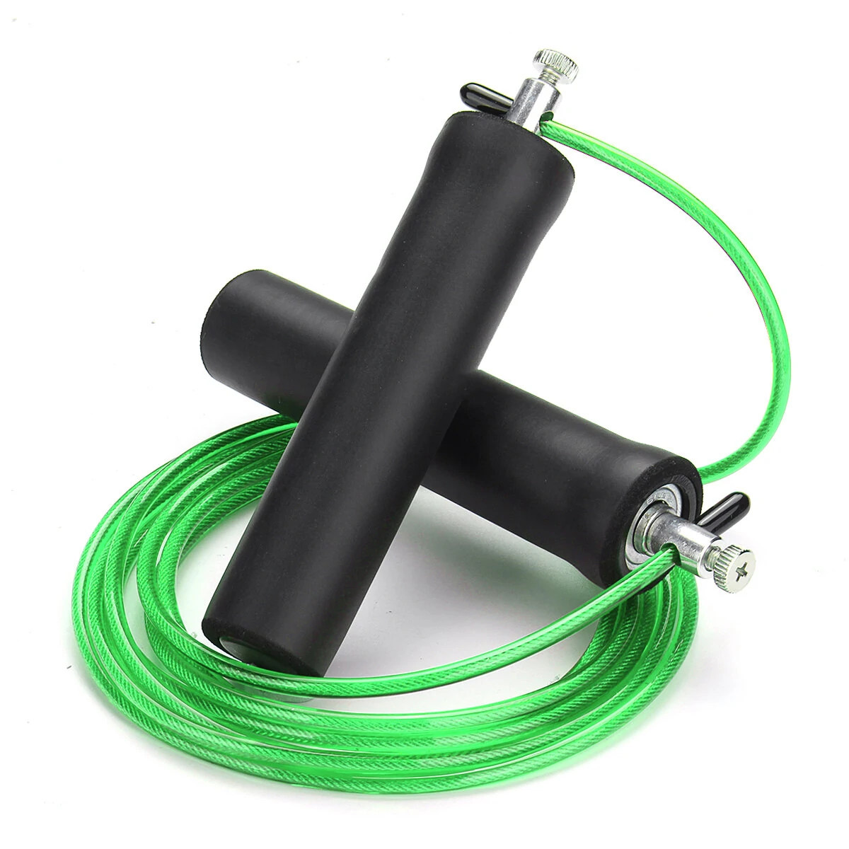 3M Steel Wire Speed Skipping Rope - Adjustable for CrossFit & Fitness Exercise - Image 5