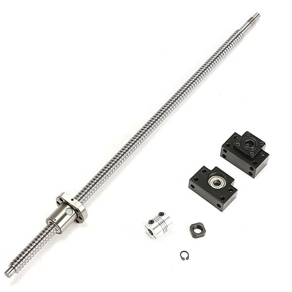 SFU1605 Ball Screw 600mm BK12 BF12 CNC Machine 6.35x10mm Coupler - Image 2