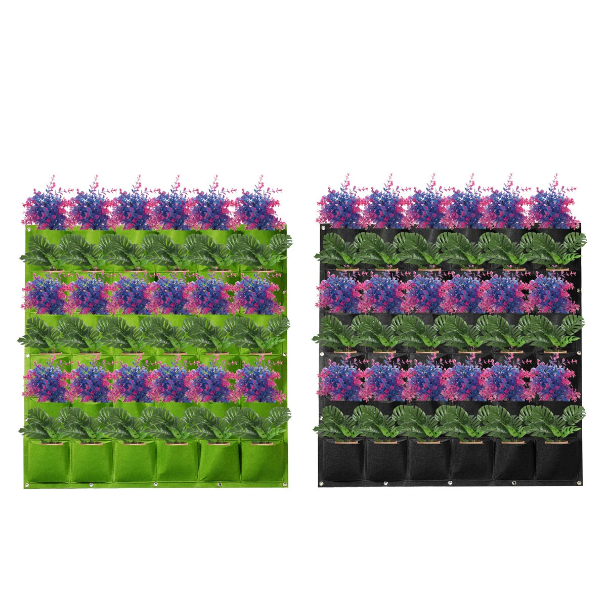 36 Pocket Vertical Garden Planter - Hanging Flower Growing Bag for Wall - Image 2