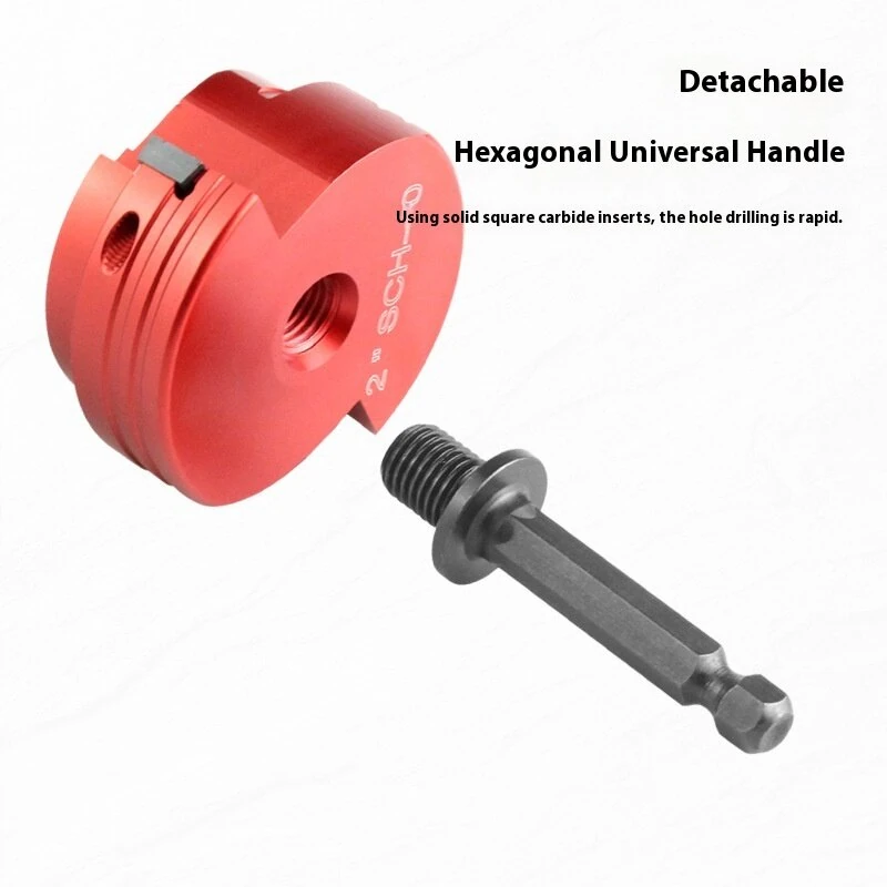 8Pcs PVC Water Line Reamer Set - Tungsten Carbide Blades, Aluminum Body, SCH 40 - Image 4