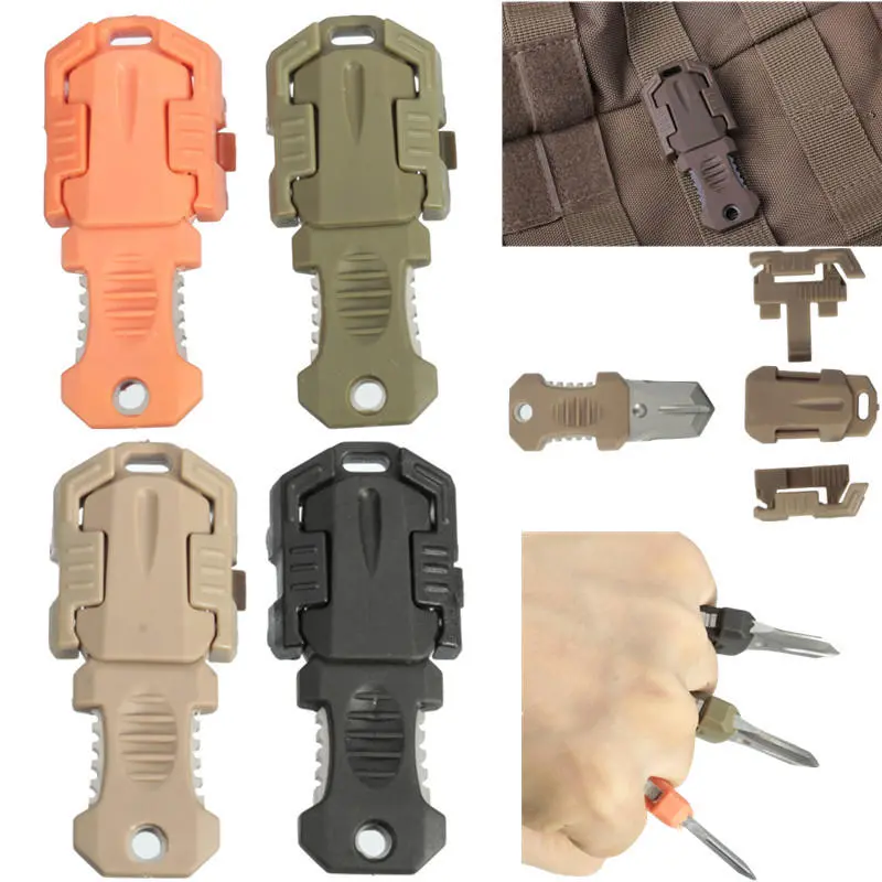 Mini Military Tape Buckle Adapter | MOLLE System Tool for Camping & Hiking EDC - Image 2