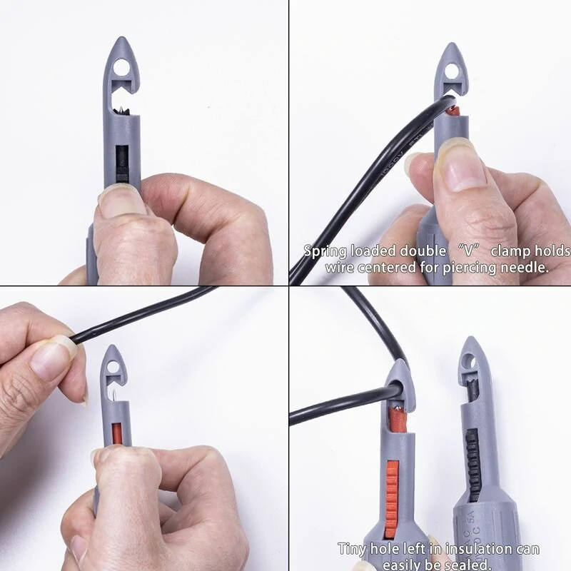 Universal Multimeter Piercing Needle Probe - 2mm & 4mm Sizes for Auto & Electrical Repair - Image 4