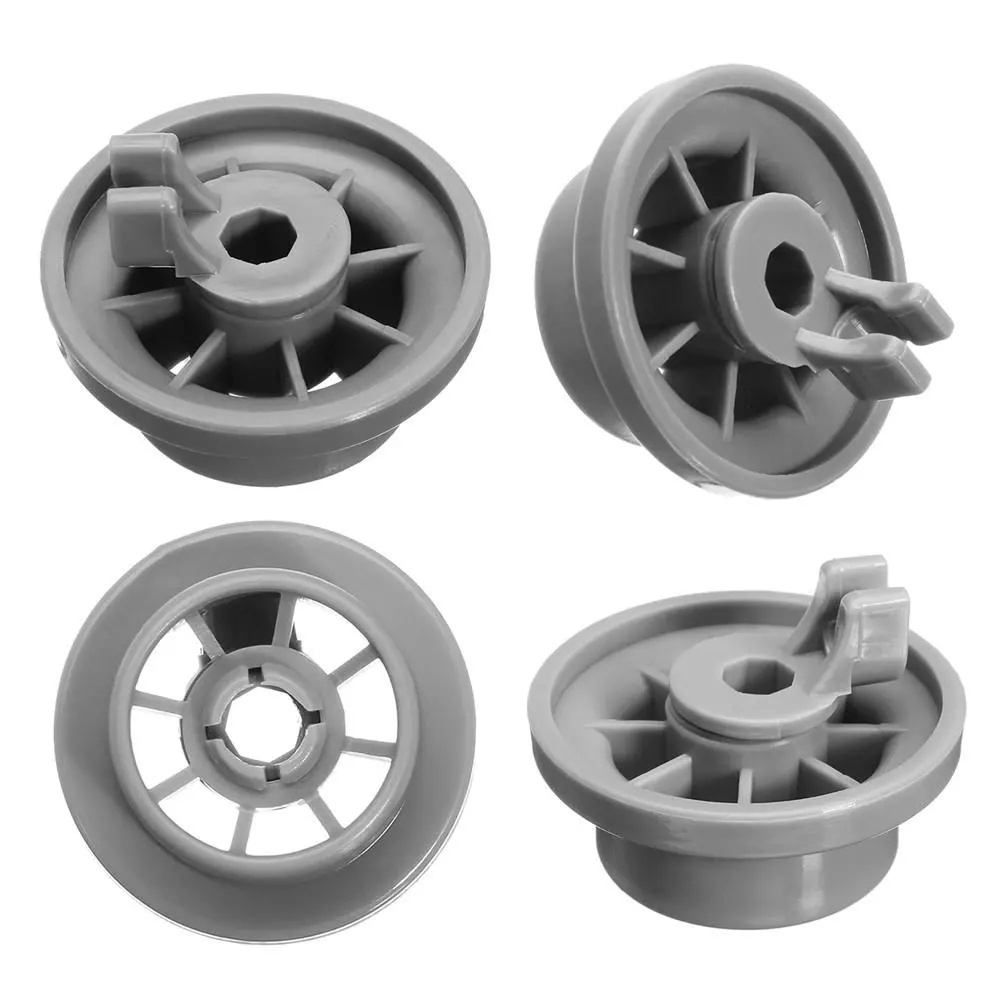 Bosch Dishwasher Lower Rack Wheel Roller - 4pcs Replacement Set - Image 3