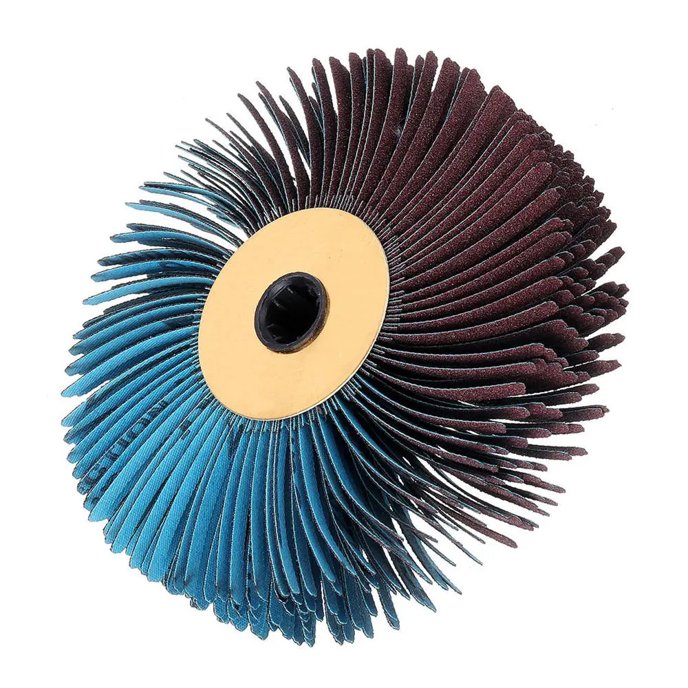 Woodworking 118x30mm Wall Mopping Wheel - P120 to P600 Grit for Wood Groove Polishing - Image 2