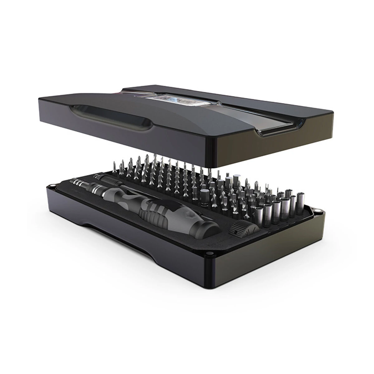 106 in 1 Screwdriver Set | CRV Steel Hex Torx & Pentalobe Bits | Repair Tool Kit - Image 3
