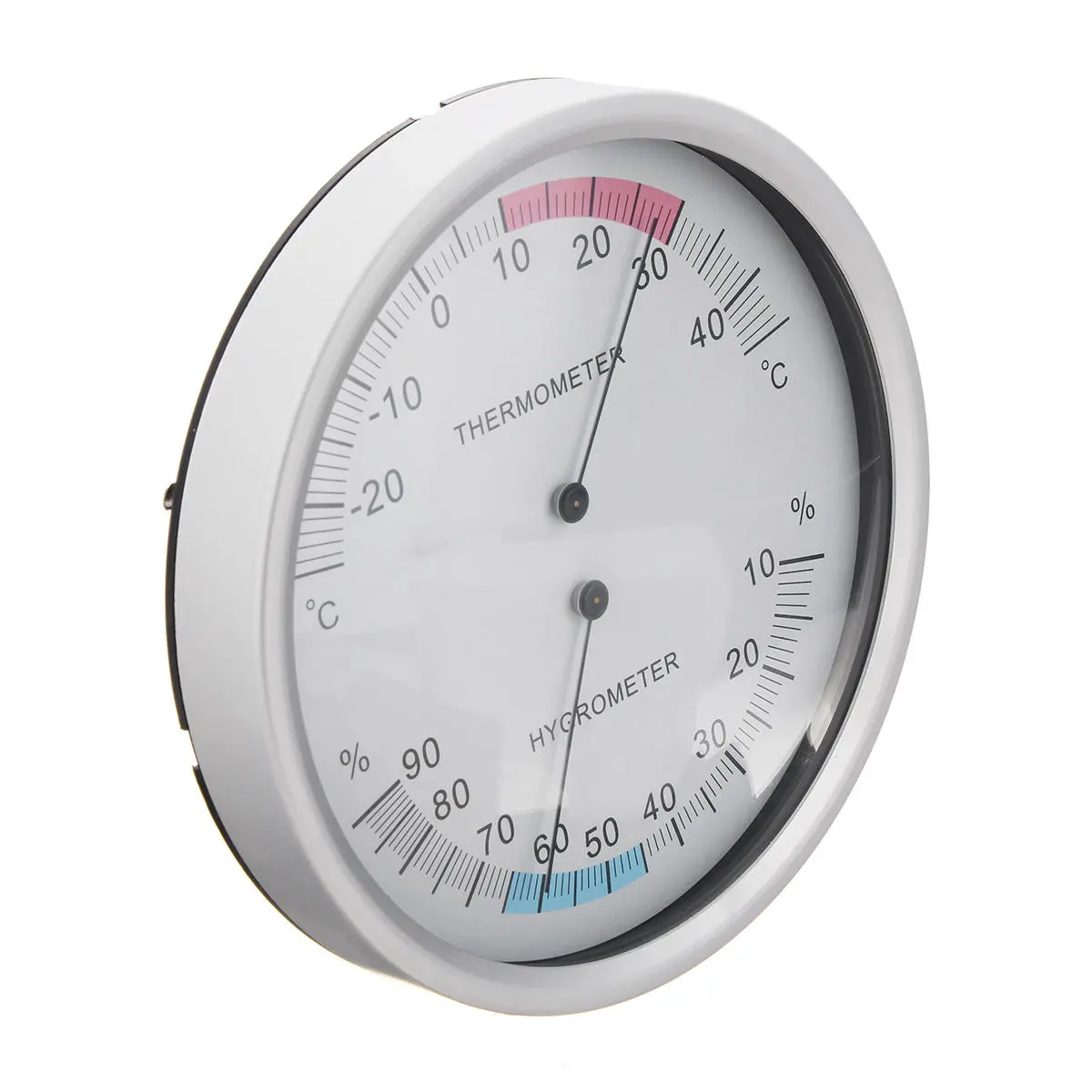 Two in One Wall Hanging Barometer Thermometer Hygrometer - 132mm Home Weather Station - Image 3