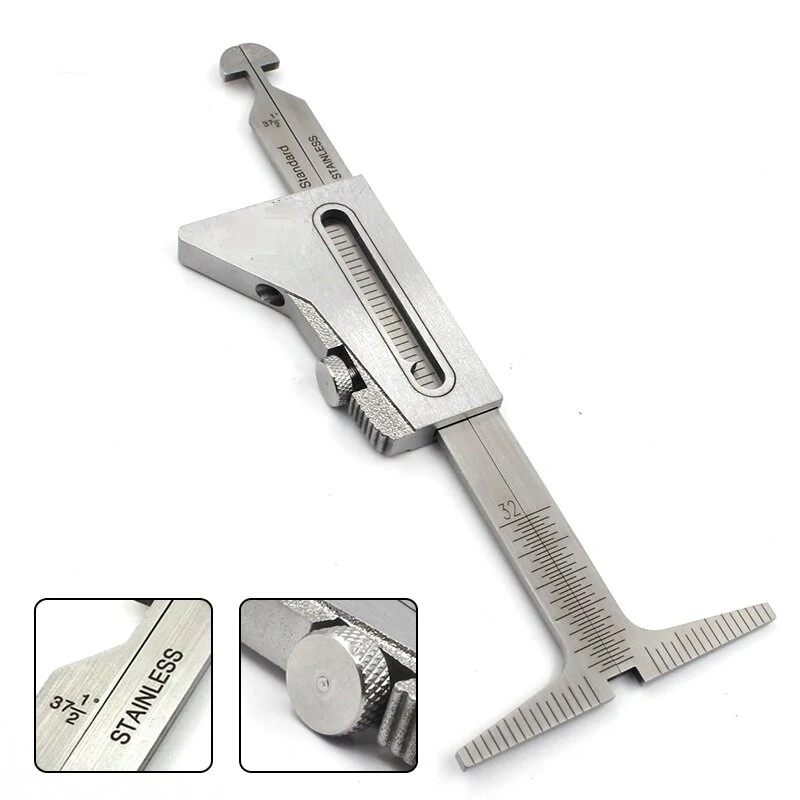Stainless Steel Weld Gauge - High Low Staggered Ruler | Weld Level Measurement Tool - Image 5
