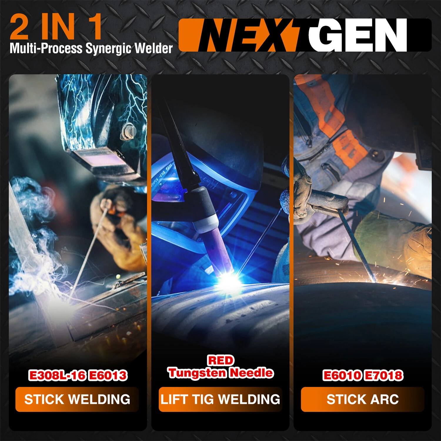 MMAMAX 220V 125A Portable Welding Machine | 2-in-1 Lift TIG & IGBT Protection - Image 2