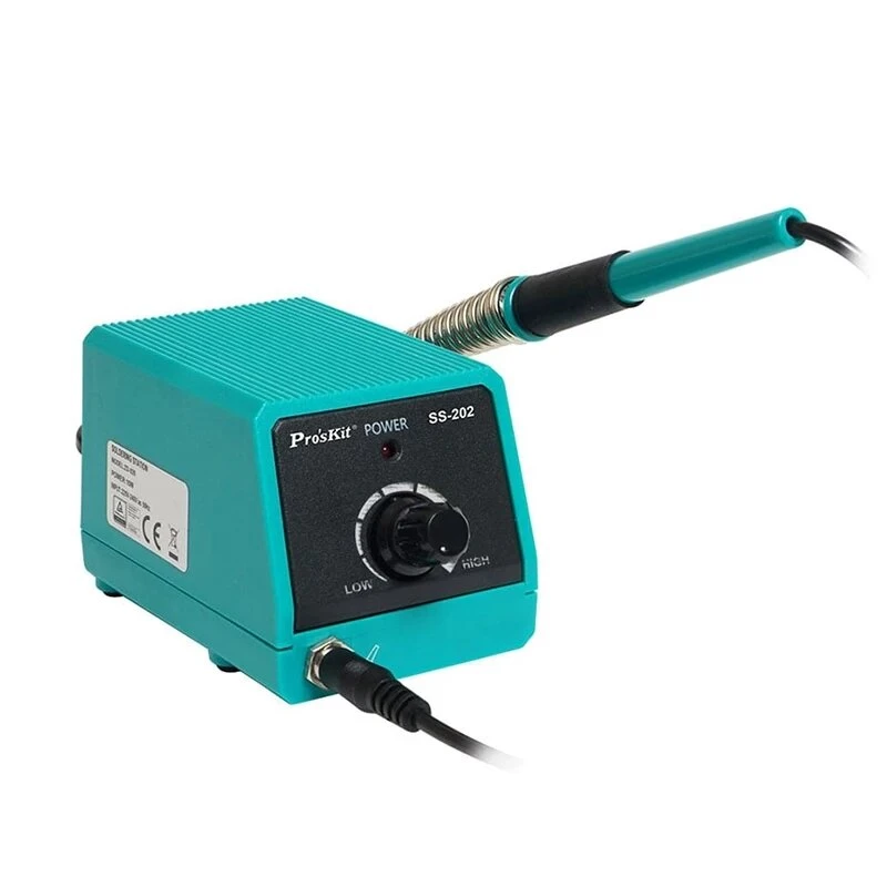 Pro'kit SS-202G Digital Soldering Station | Mini Display & Slim Tips for SMD Work - Image 2