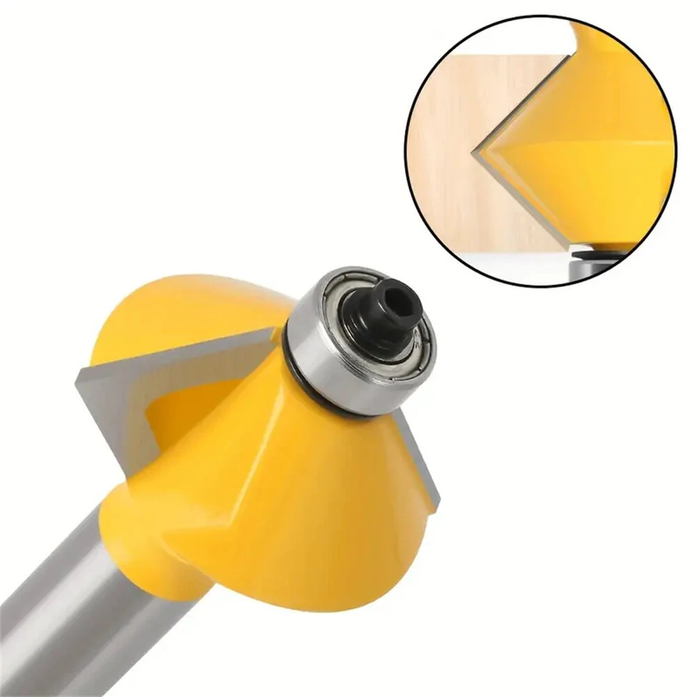 90 Degree Edge Banding Router Bit | 45 Gauge Tungsten Carbide | Woodworking Milling Cutter - Image 4
