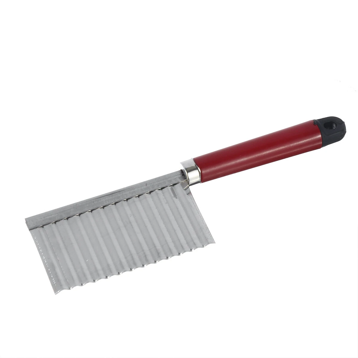 Stainless Steel Potato Cutter - Wavy Edge Vegetable & Fruit Slicer Tool - Image 4