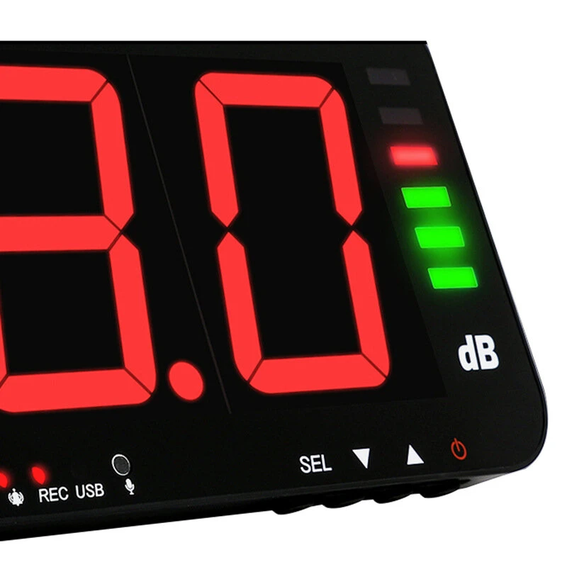 Victor VC834A Sound Level Meter | 30-130dB High-Precision Wall-Mounted Noise Tester - Image 4