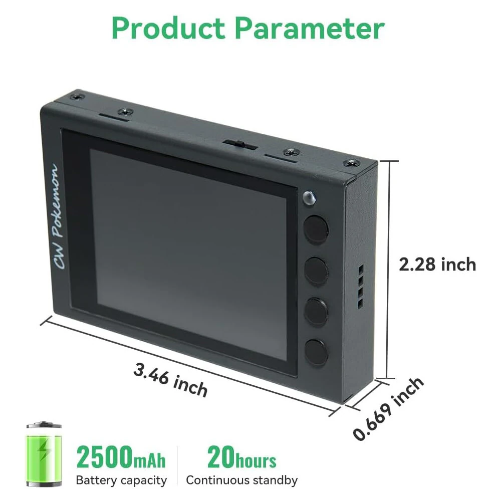 Mini CW Morse Code Trainer | 2500mAh Battery, 20hr Standby | USB-C Portable Practice Tool - Image 3