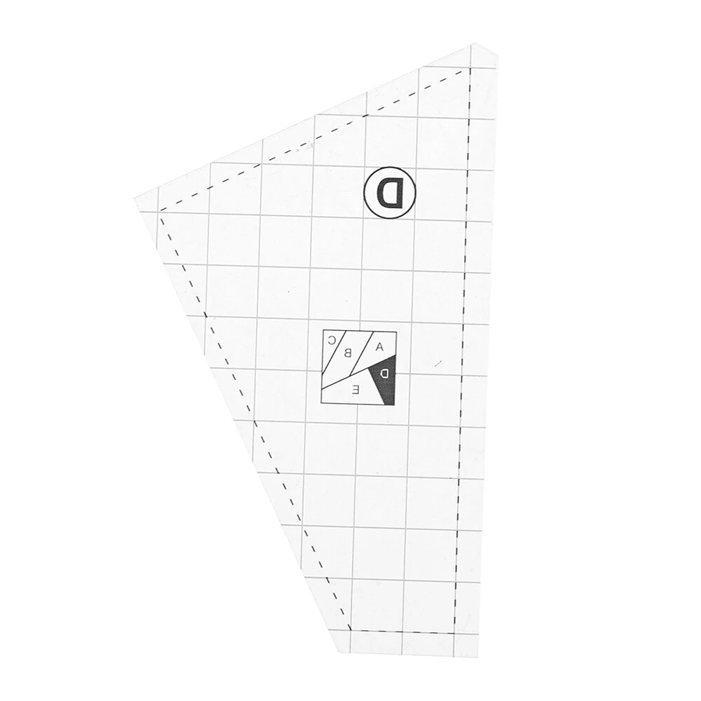 3-5Pcs Grid Sewing Ruler Template Kit | Hollow Square for Patchwork & DIY - Image 4