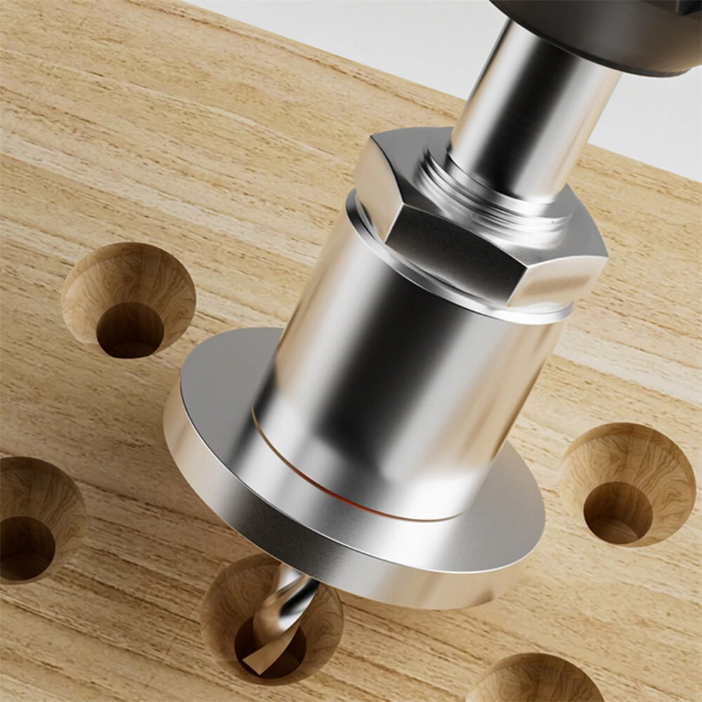 Kreg 8mm Round Shank Drill Bit Set - Adjustable Countersink 2.8-4mm | Cone Counterbore Bit with Limit Stop - Image 4