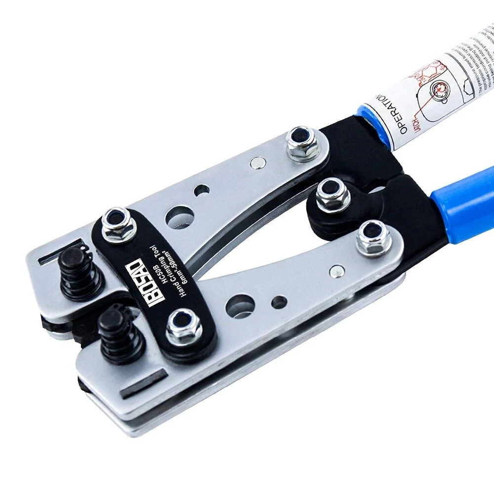 HX-50B Cable Crimper Tool | Hand Ratchet Crimper for 6-50mm2 Cable & Lugs - Image 5