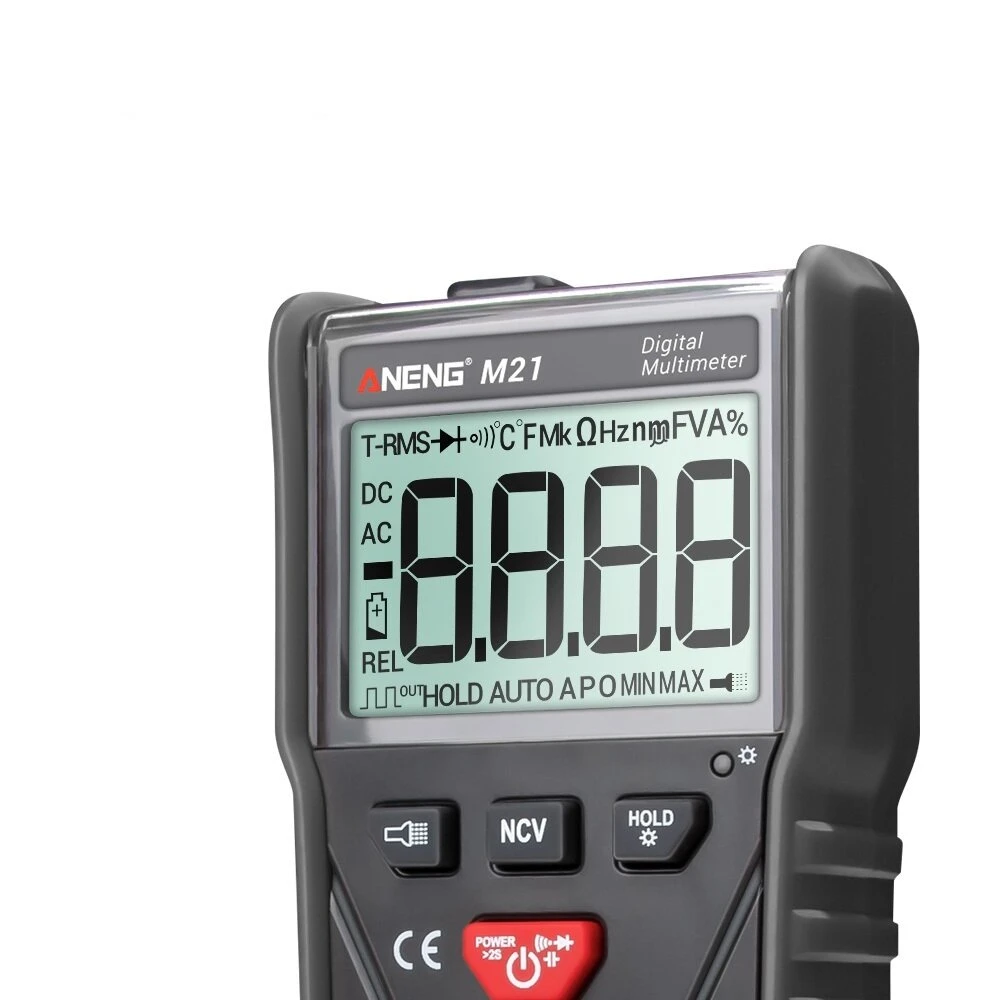 ANENG M21 Digital Multimeter | 6000 Counts, Backlight, AC/DC Voltmeter - Image 3