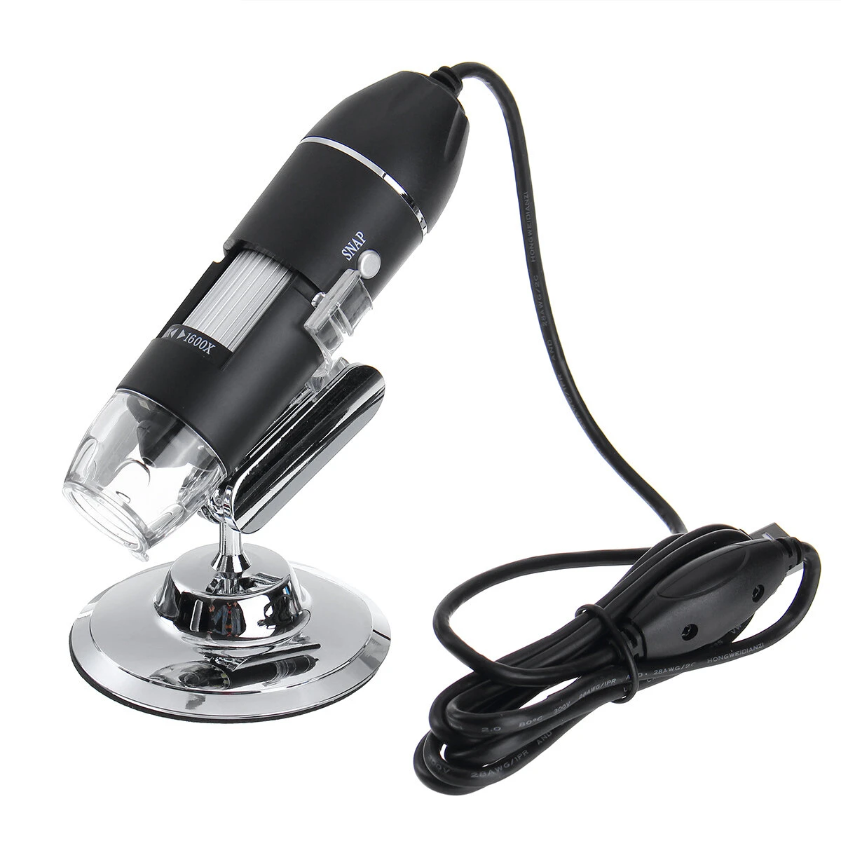 1000X USB Digital Microscope - 8 LED 2MP HD Endoscopic Camera & Video Magnifier - Image 2
