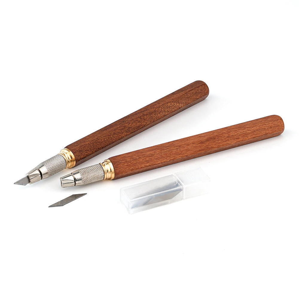 GANWEI Woodworking Marking Knife - Wood Handle Scribing Gauge Tool for Carving & DIY - Image 3