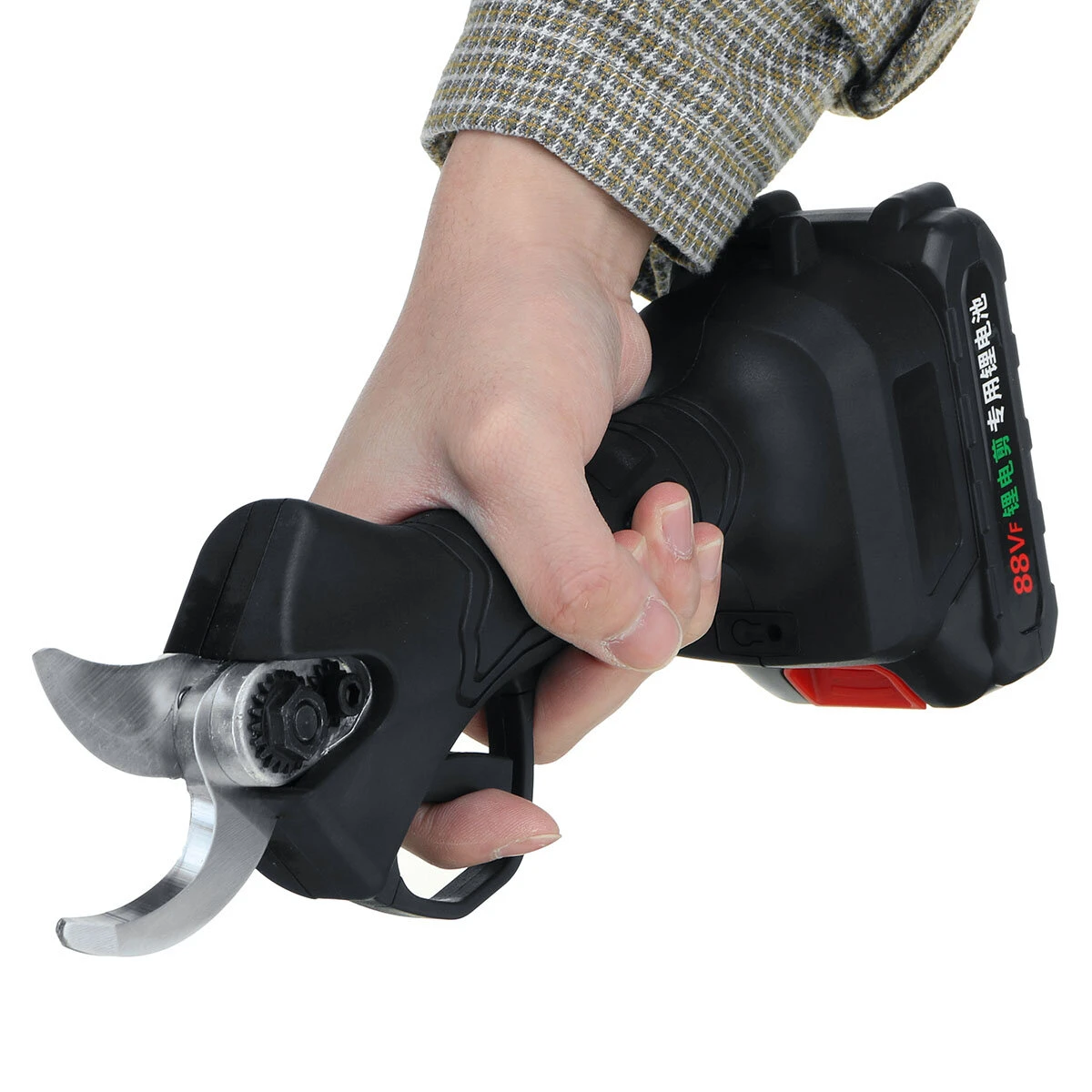 21V Cordless Pruning Shears - Rechargeable Electric Scissors w/ Battery - Image 2