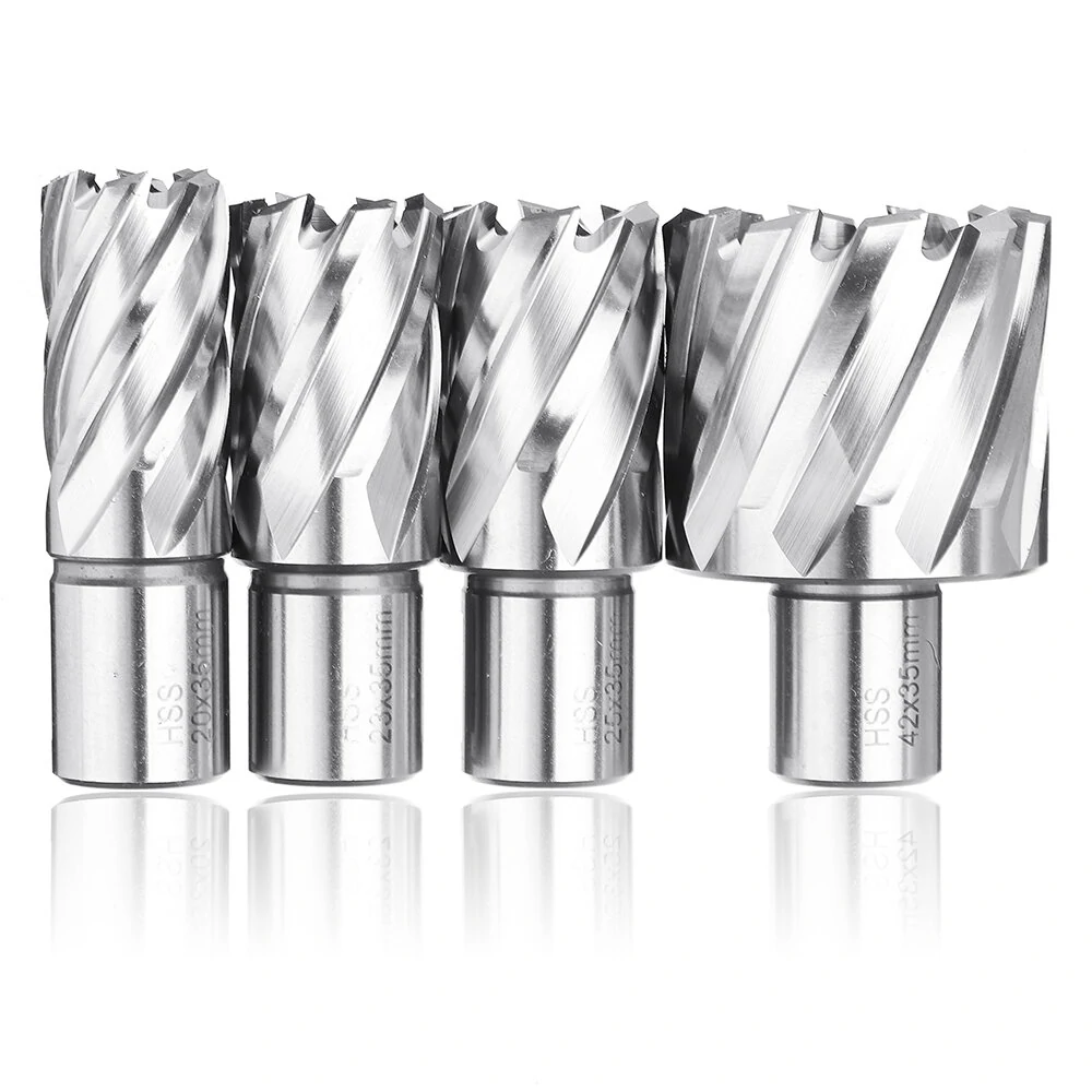 Drillpro 12-42mm HSS Annular Cutter | Metal Core Drill Bit for Magnetic Drill Press - Image 3
