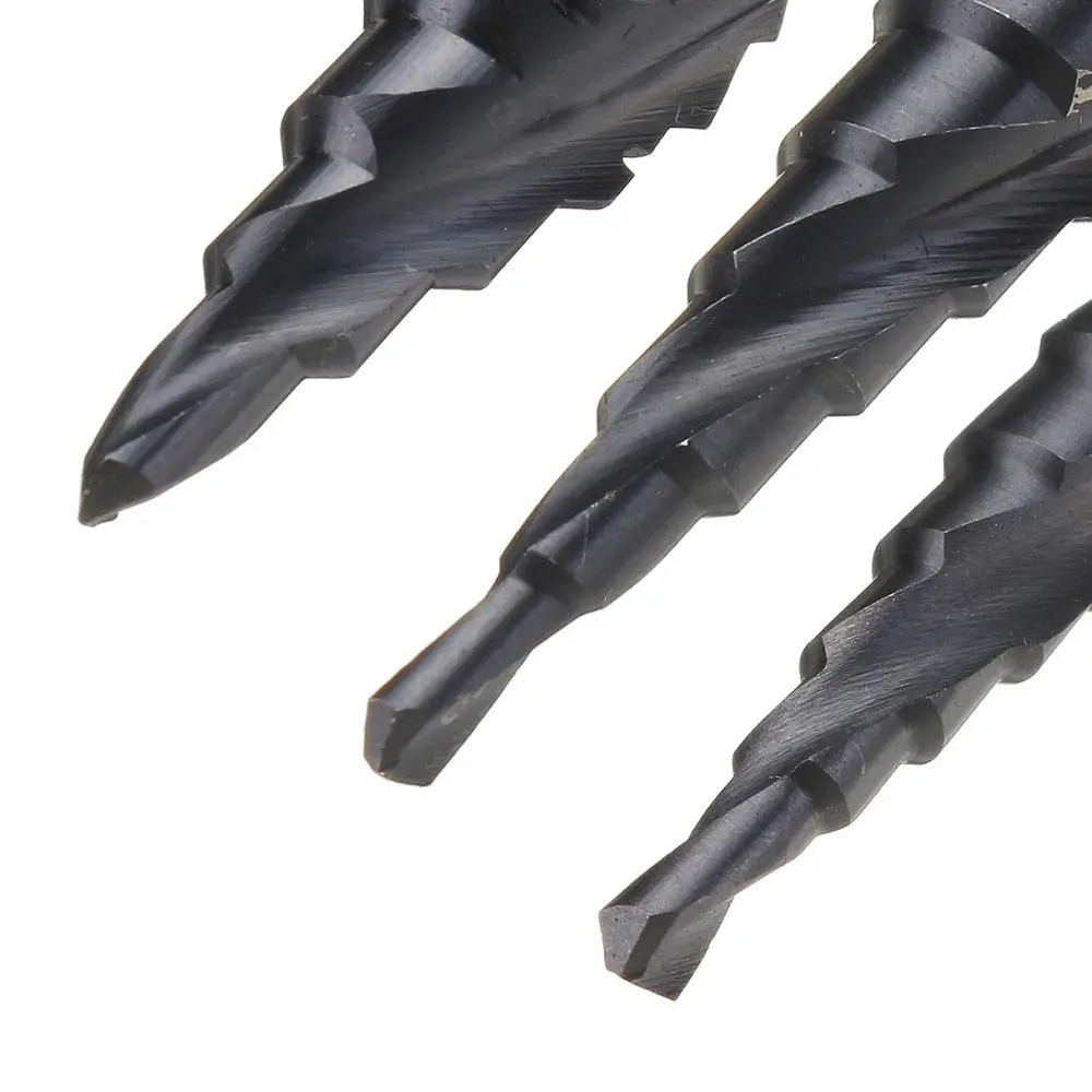 Drillpro M35 Cobalt Step Drill Bit 3-20mm | TiAlN Coated | 1/4 Inch Hex Shank - Image 5