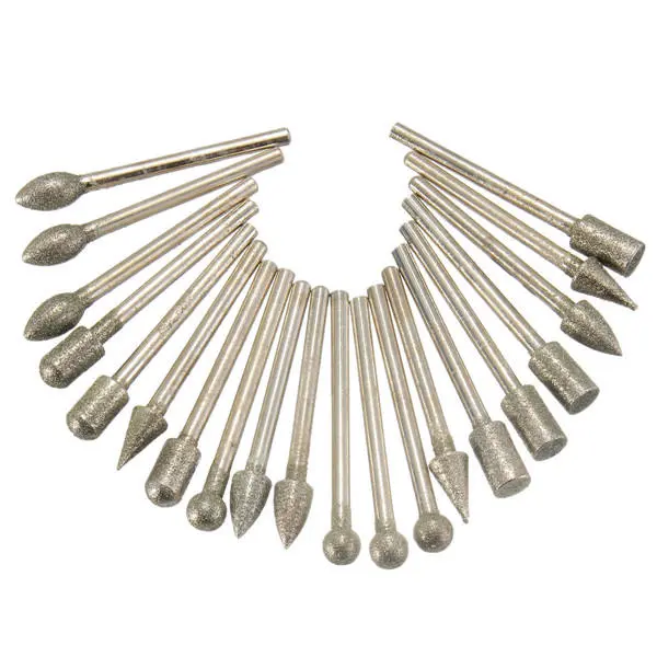 Dremel 3mm Shank Emery Grinding Wheel - 20pcs Abrasive Tool Kit - Image 2