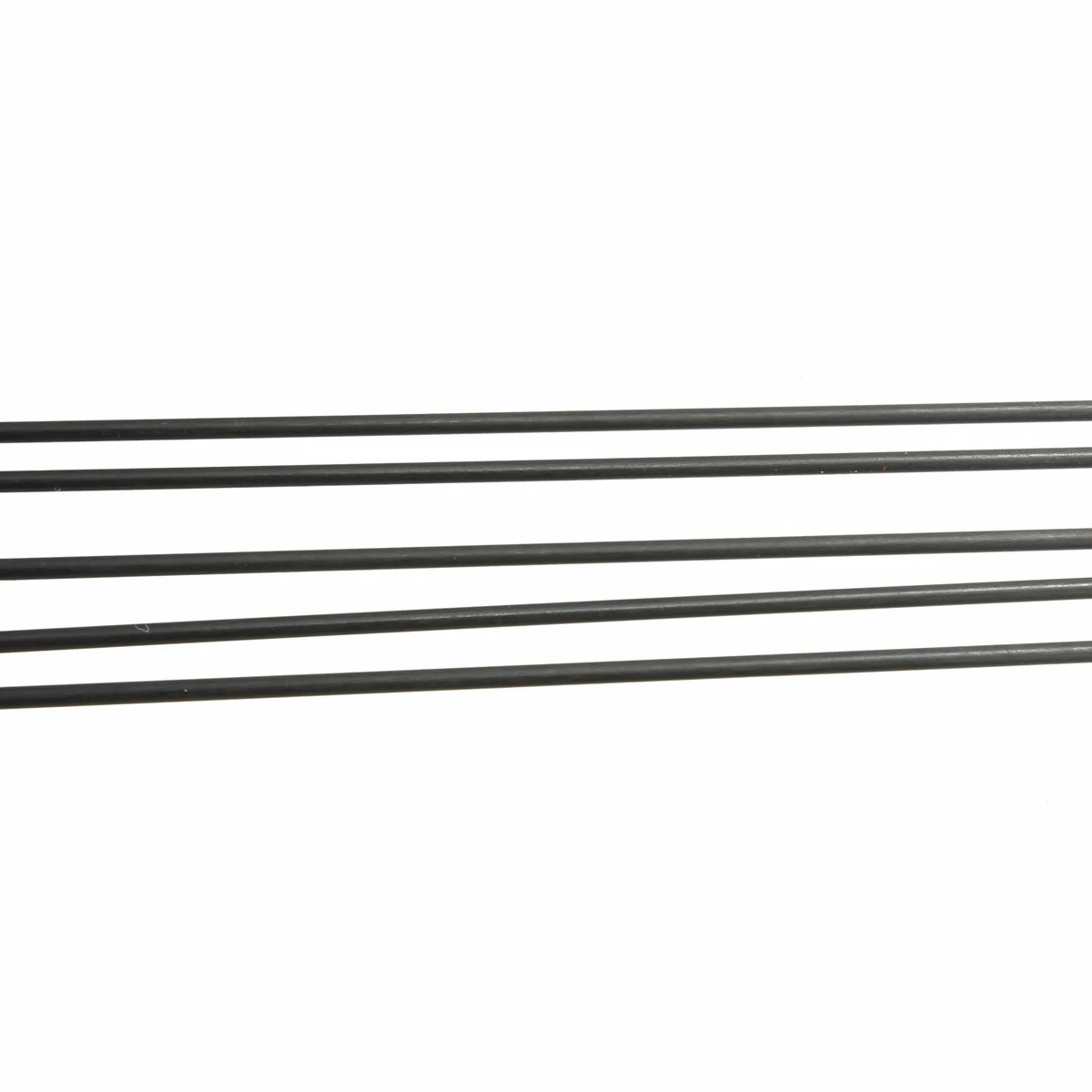 5pcs 2mm x 500mm Carbon Fiber Rods | Matte Tube for RC Airplane - Image 3