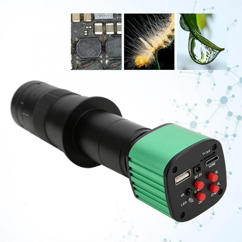 HAYEAR 24MP Digital Microscope Camera - 1080P 2K 60FPS | 10X-180X Zoom C-Mount Lens - Image 3