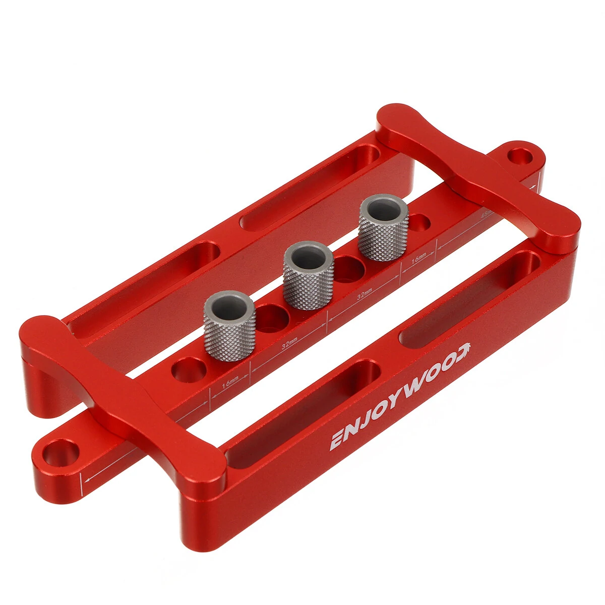 ENJOYWOOD X320 Self Centering Dowel Jig - Metric & Inch Drilling Tool for Woodworking - Image 3