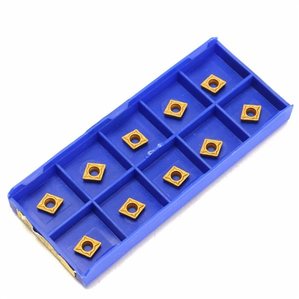 YBC251 CCMT060204-HM Carbide Insert - 10pcs Titanium Coated Cutter | Wood Turning Tool - Image 3