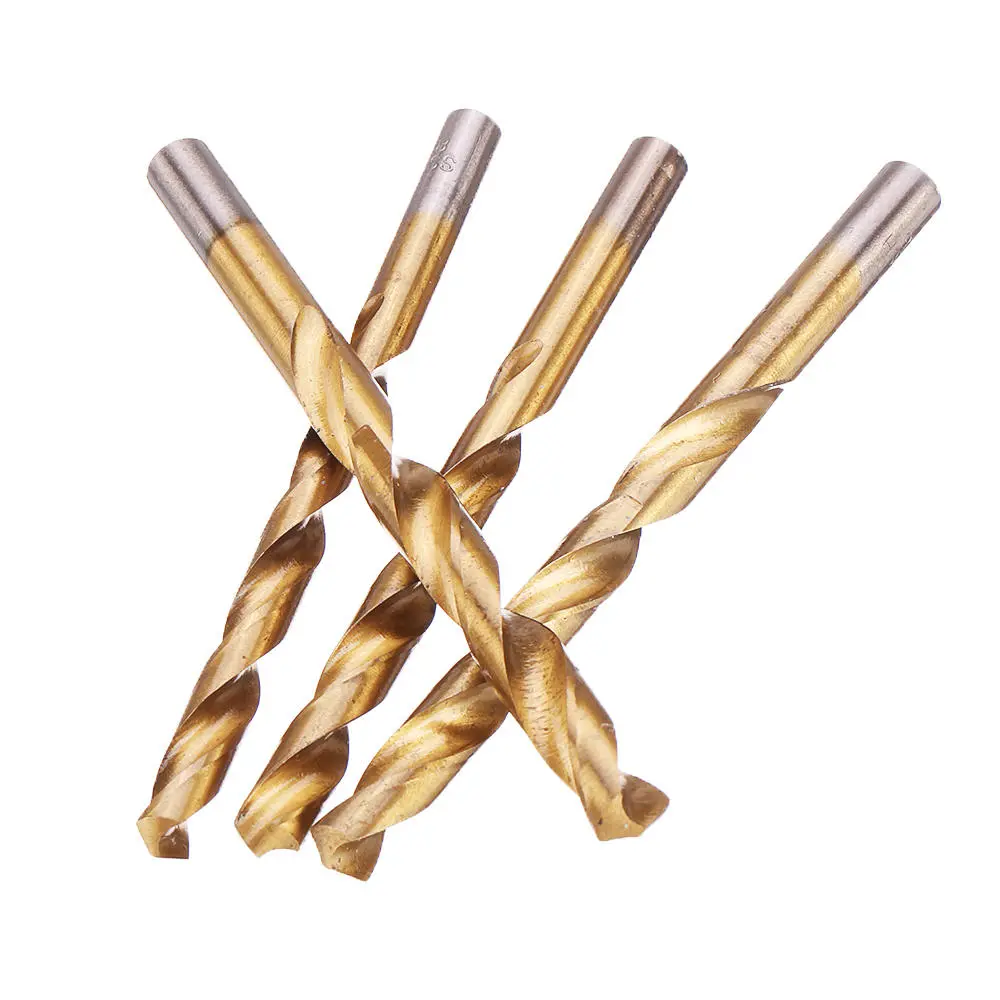 M2 HSS 6542 Titanium Coated Drill Bit Set | 25Pcs 1-13mm for Wood & Metal - Image 4
