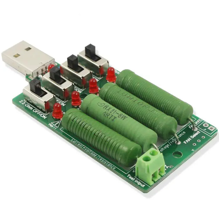 USB Tester - Voltage Current Meter & Capacity Monitor with QC2.0 Detector + Load Resistor - Image 4