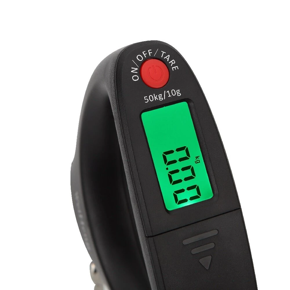50kg Portable Pocket Scale - Digital LCD with Backlight & Hook | 10g Precision - Image 5