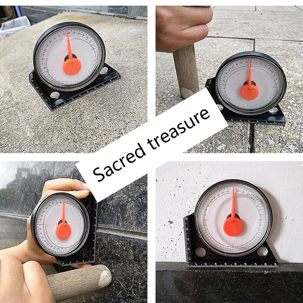 Mini Inclinometer Protractor - Digital Tilt Level Meter & Angle Finder Tool - Image 3
