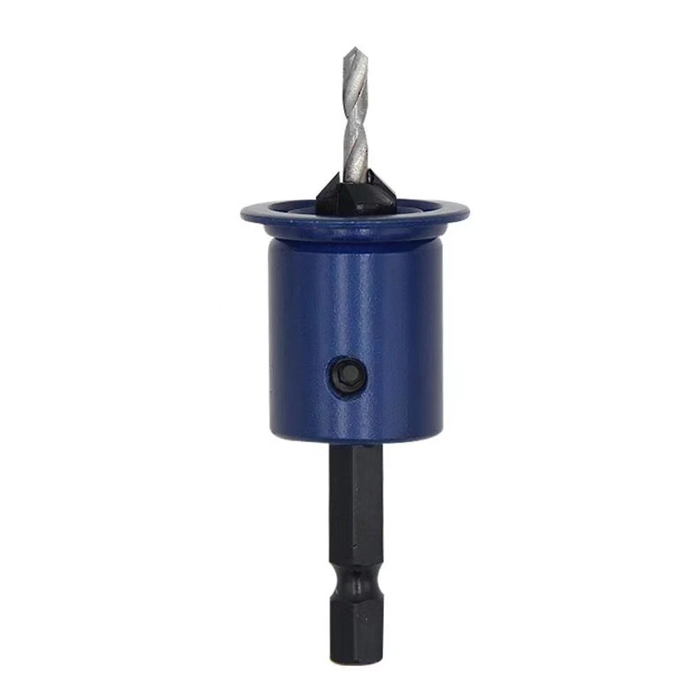 6.35mm 1/4 Inch Shank Countersink Drill Bit | Adjustable Depth Stop for Woodworking - Image 2