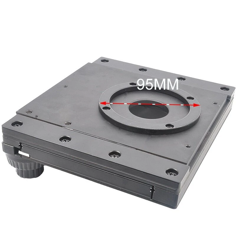 KOPPACE Microscope XY Moving Stage - 75mm Horizontal 55mm Vertical - For Stereo Microscope - Image 4