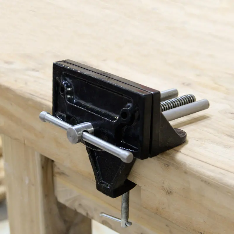 Mytec Universal Heavy Table Vise - Woodworking Bench Vise & Jewelers Vice | Clamp-On Hand Tool - Image 3