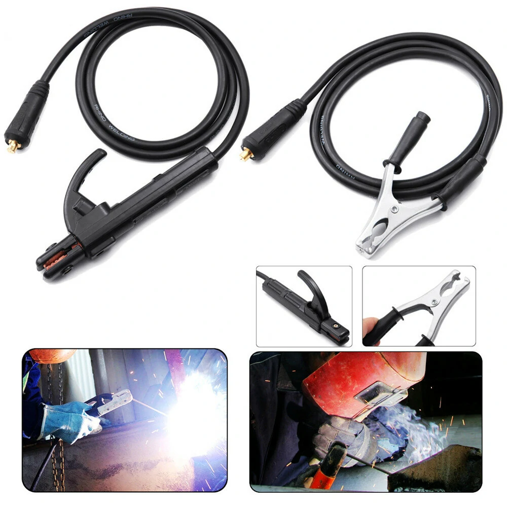 Excellway 200A Welding Ground Clamp Set - for MIG TIG ARC Machine | 1.5M-3M Cable - Image 2