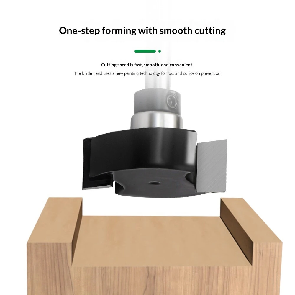 LAVIE 6mm T-Slot Router Bit - Tungsten Carbide Blade for MDF, Hardwood & Particle Board - Image 4